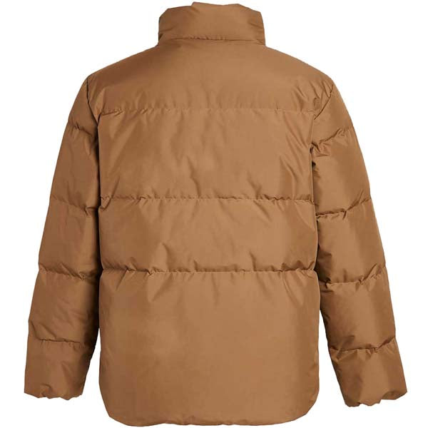 Mens Brown Lightweight Down Puffer Jacket