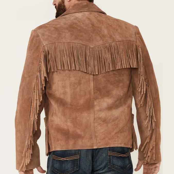 Mens Fringe Jacket