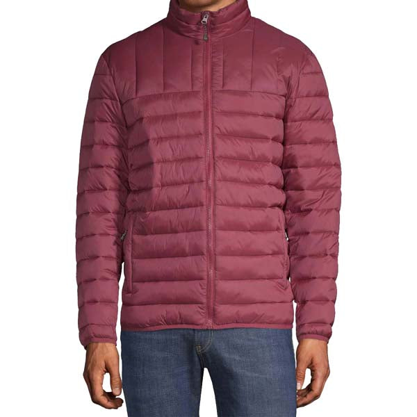 Mens Maroon Down Jacket