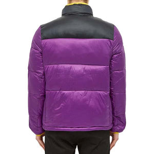 Mens Purple Lightweight Puffer Jacket