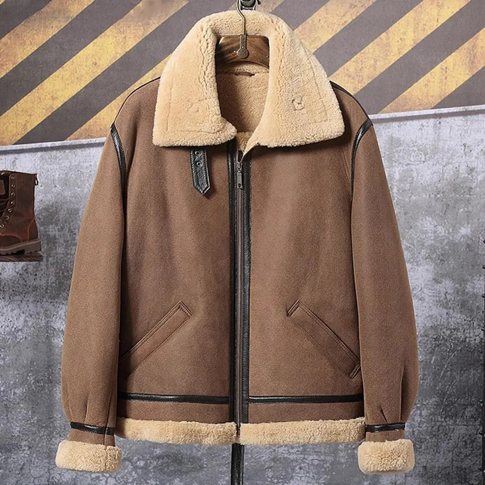 Mens Shearling Jacket