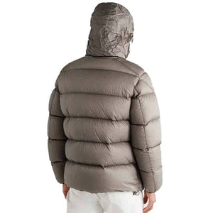 Mens Style Puffer Grey Winter Jacket