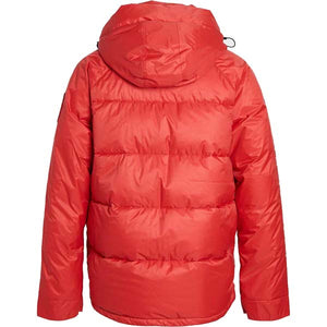 Mens Style Red Parachute Winter Puffer Jacket