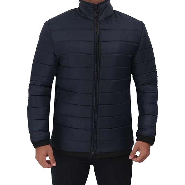 Men’s Puffer Dark Blue Jacket