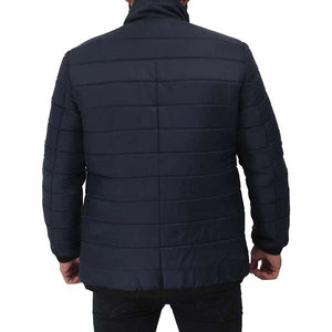 Men’s Puffer Dark Blue Jacket for sale