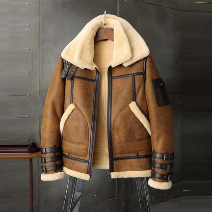 Shearling Leather Jacket