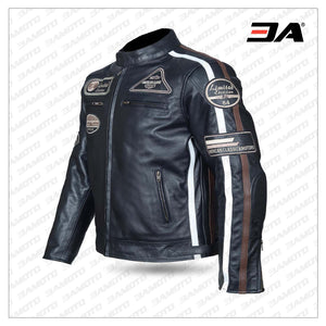 Mens Motorcycle Leather Jackets Mens Fashion Jacket