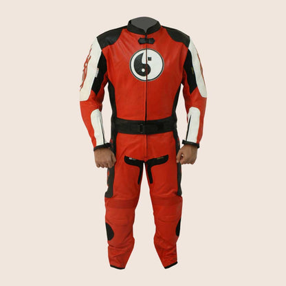 Men's Racing Motorbike Leather Suit - 3amoto