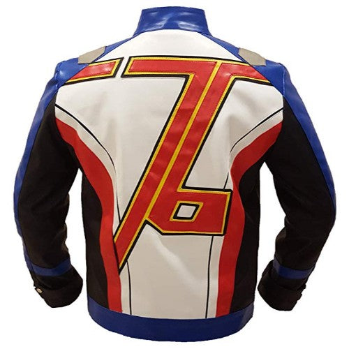 Overwatch Soldier 76 Costume Leather Jacket | Blue Jacket
