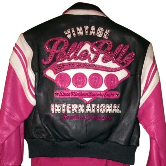 Pelle Pelle, Jackets & Coats, Mens Pelle Pelle Studded Leather Bomber  Jacket