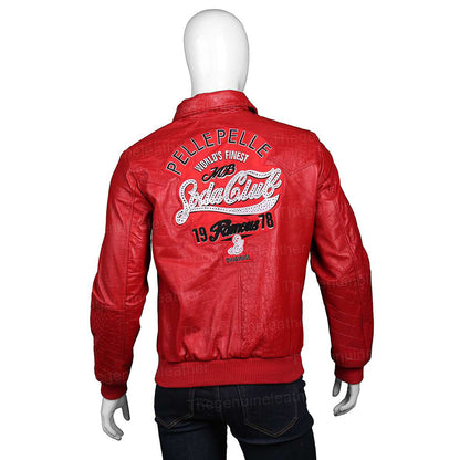 Pelle Pelle Red Leather Jacket