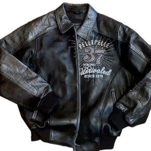 Pelle Pelle Unrivaled Black Leather Jacket