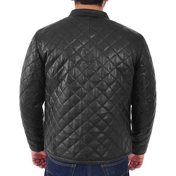 Quilted Leather Jacket