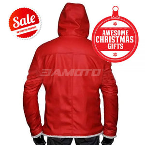 Red Santa Claus Christmas Costume Jacket