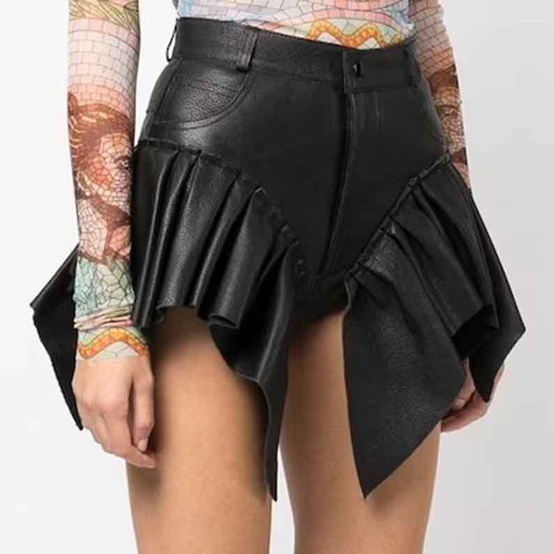 Leather Shorts