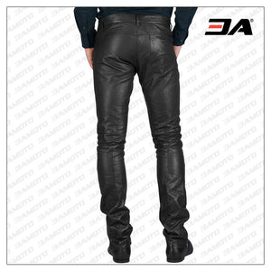 shop leather pant for men