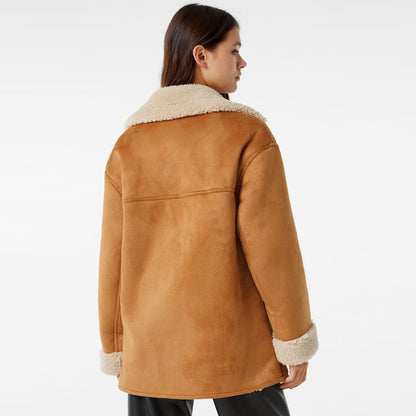 Shearling Aviator Coat