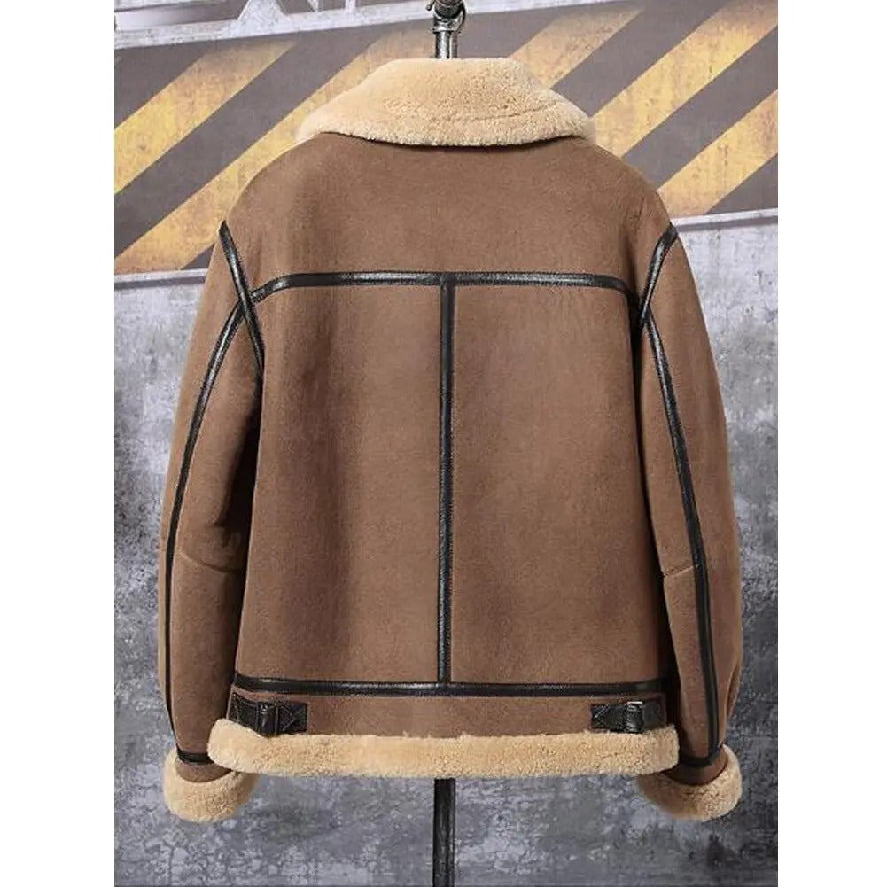 Shearling Bomber Jacket