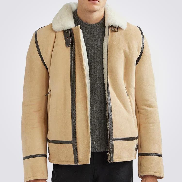 Shearling Bomber Jacket