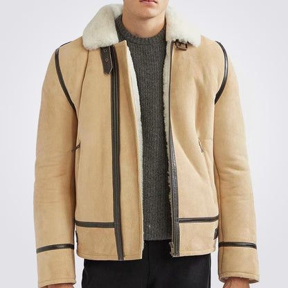 Shearling Bomber Jacket