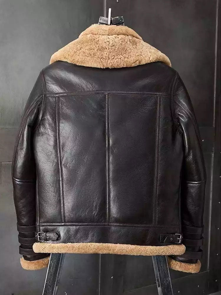 Shearling Motorcycle Jacket