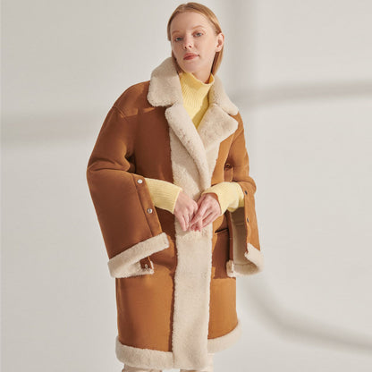 Shearling Fur Coat