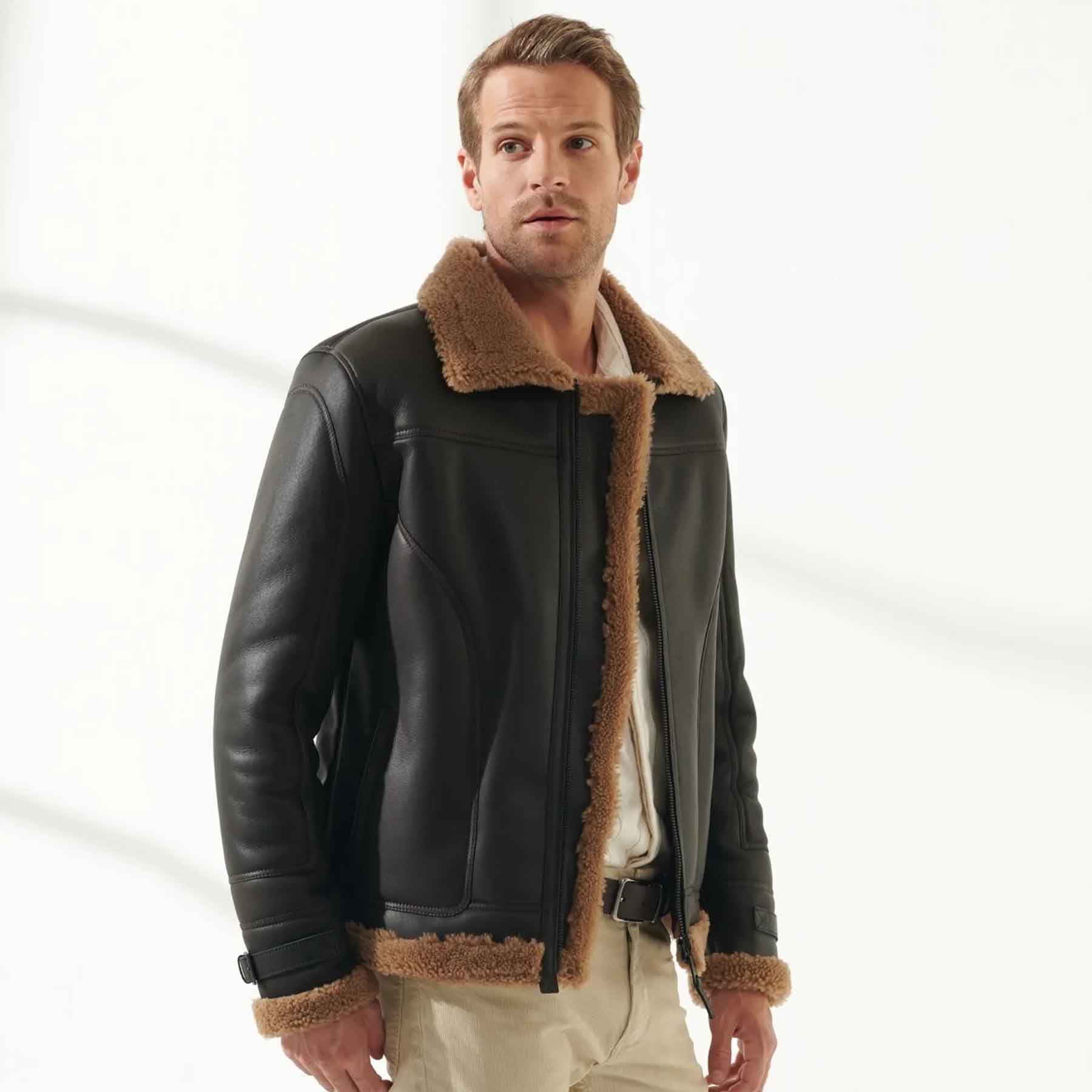 Shearling Jacket Mens