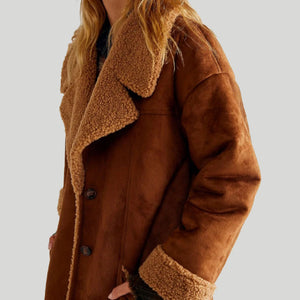 Sherpa Leather Jacket