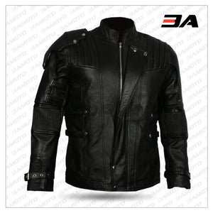 Star Lord Black Leather Jacket