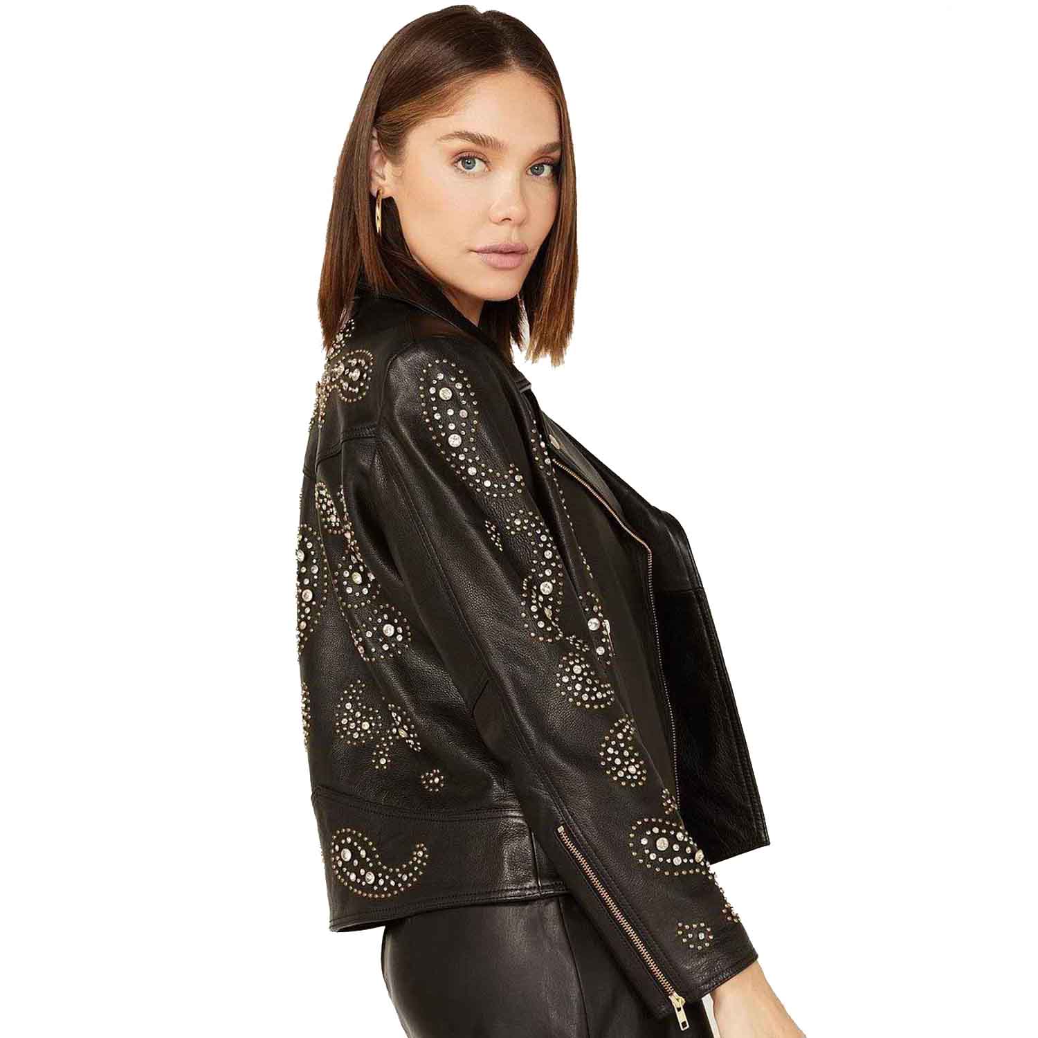 Studded Jacket Womens