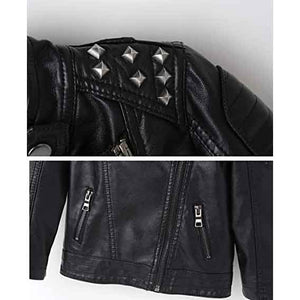 Studded Leather Jacket Mens