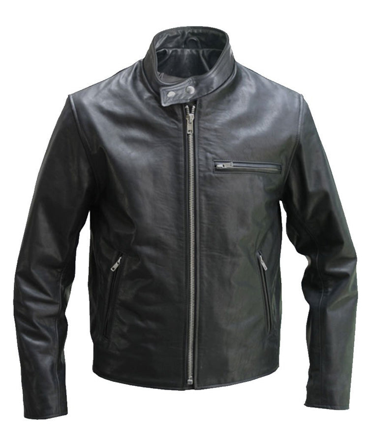 The Sportster Leather Jacket, stylish and durable for any adventure.