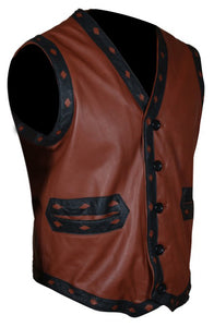 Warriors Leather Vest for sale
