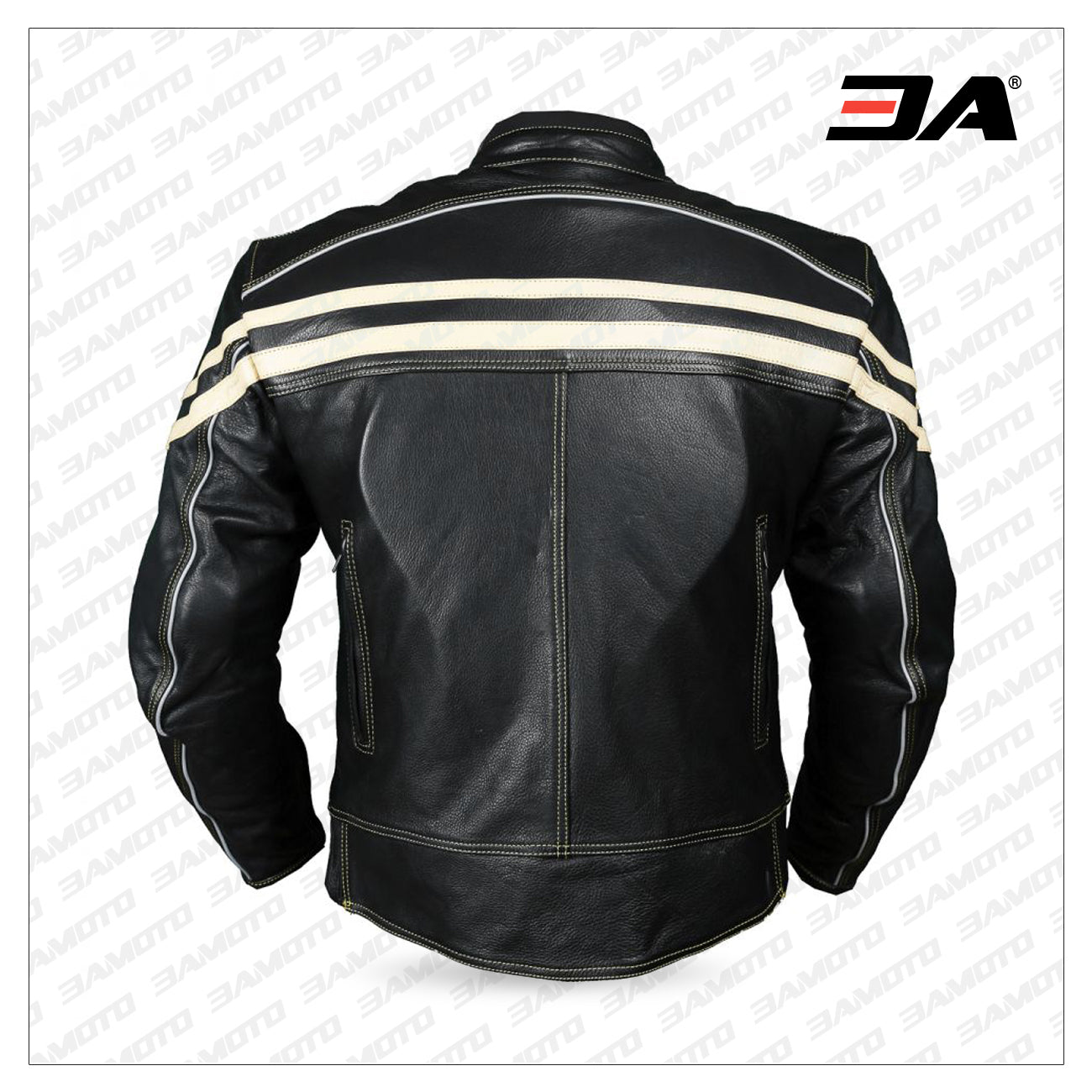 Drifter Mk2 Cruiser Touring Style Leather Motorcycle Jacket