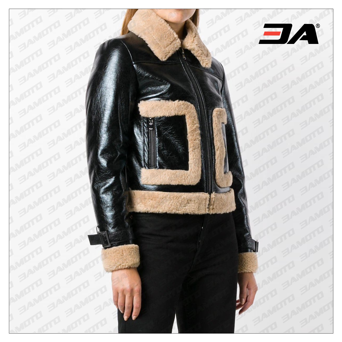 Women Black Leather Jacket