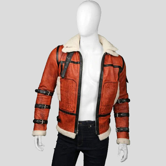 Waxed Raf Moto Jacket - Fashion Leather Jackets USA - 3AMOTO