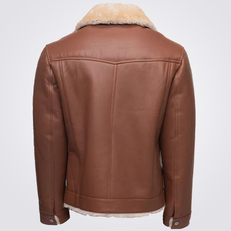 Shearling Trucker Coat