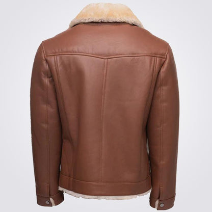 Shearling Trucker Coat