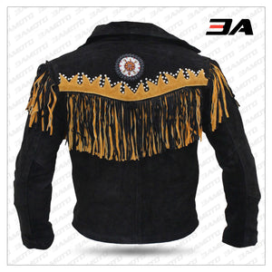 Western Leather Fasching Jacket