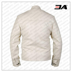 White Sheepskin Jacket
