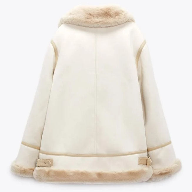 Women B3 Shearling Bomber Jacket