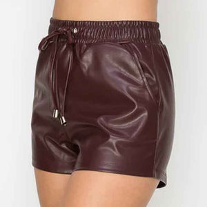 Buy leather shorts online