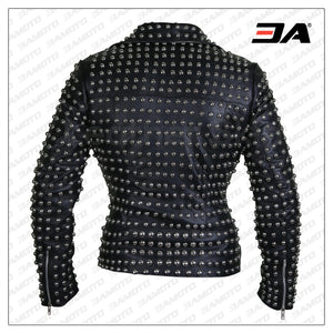 Studded Leather Jacket for sale