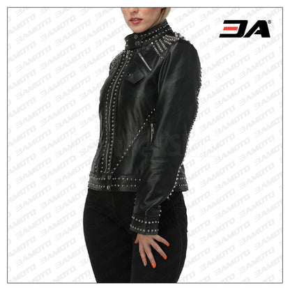 Women Studded Jacket