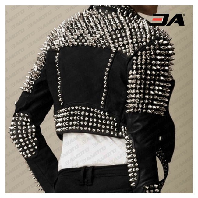 Women Punk Leather Jacket