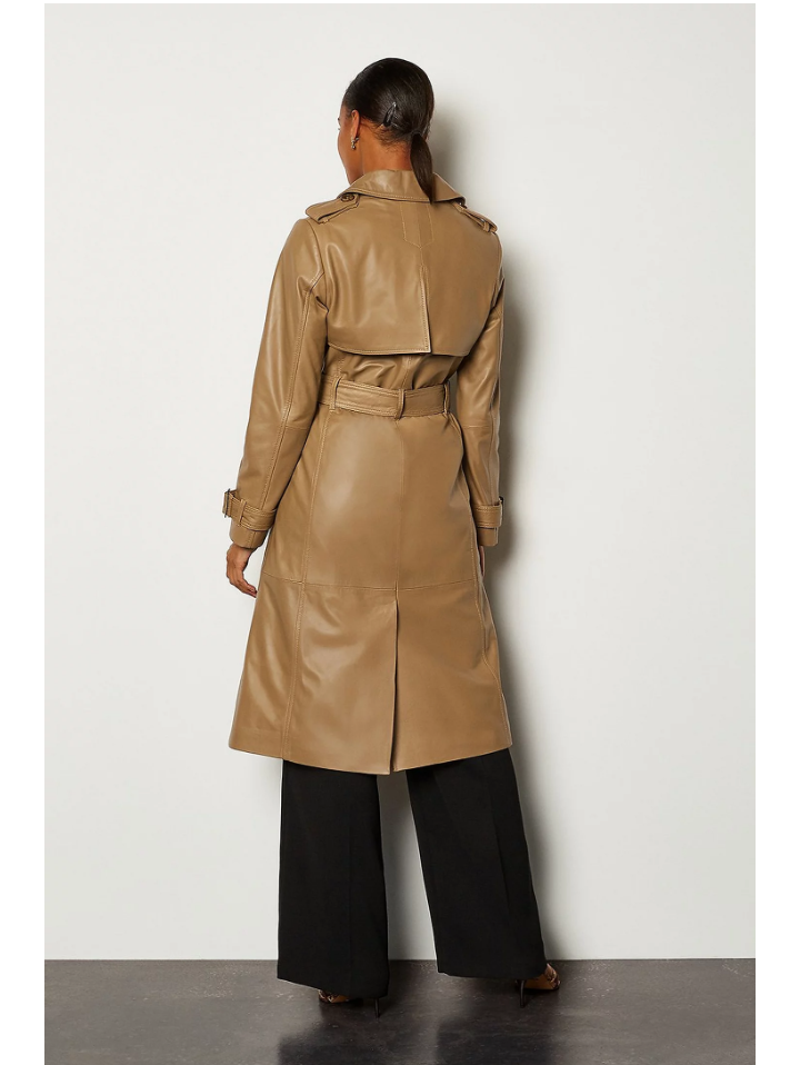 Tan top raincoat womens