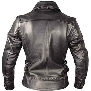 Women's Punk Leather Jacket