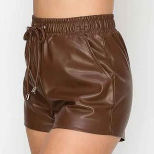 Leather Short For Women