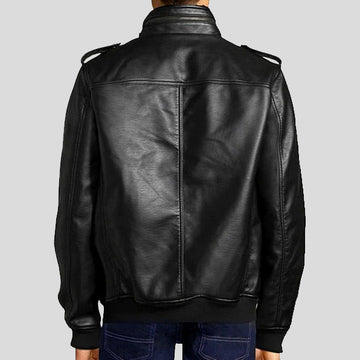 Buy Leather Bomber Jacket Online In India -  India