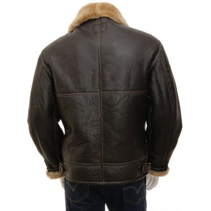 aviator leather jacket